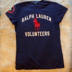 Ralph Lauren Volunteers Tee 💙
